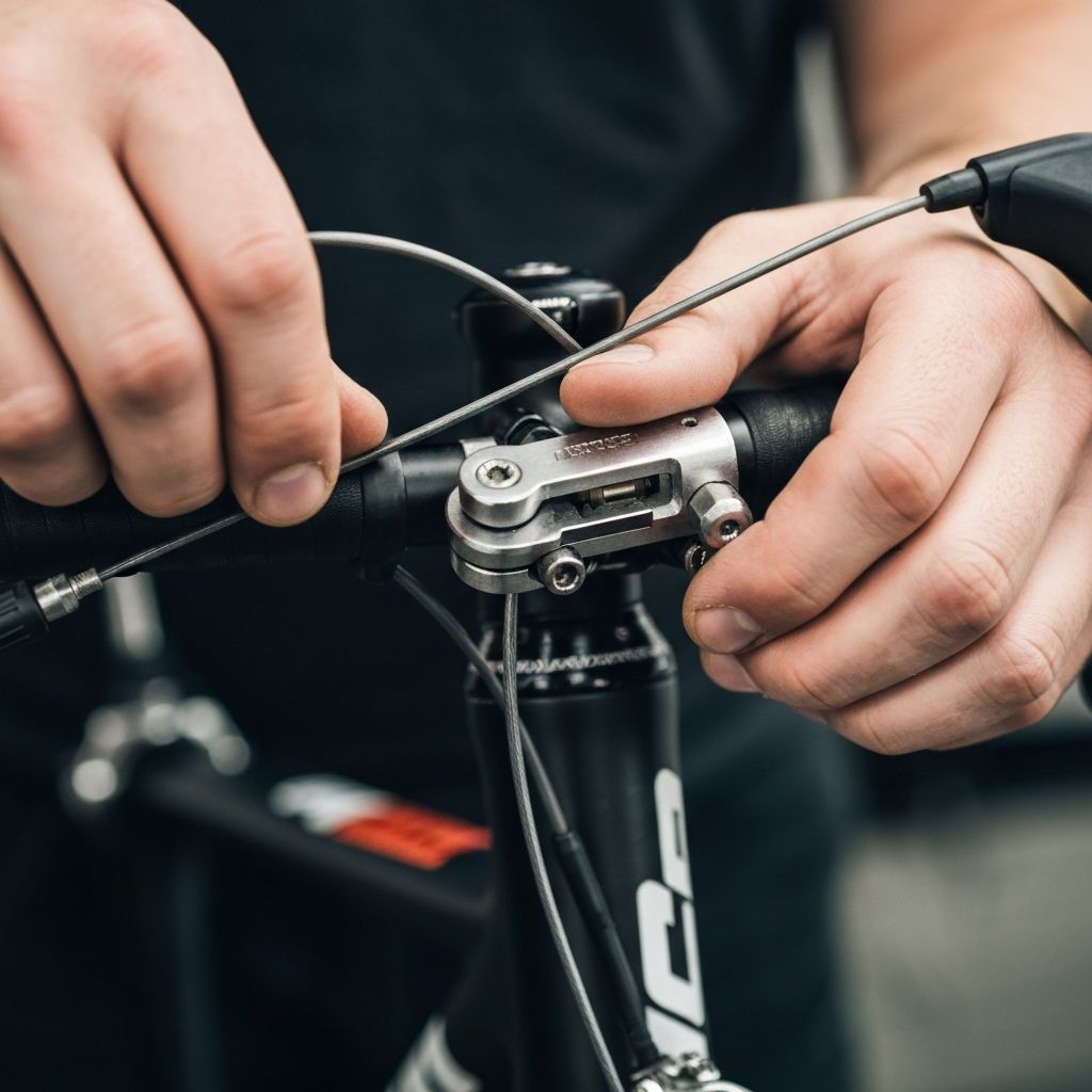 브레이크 세팅 작업