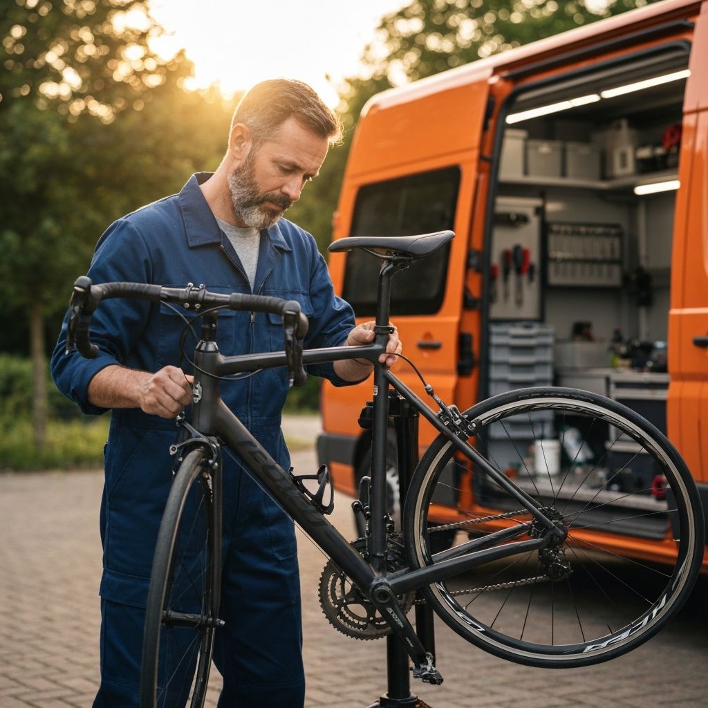 스피드자전거 방문 수리 서비스